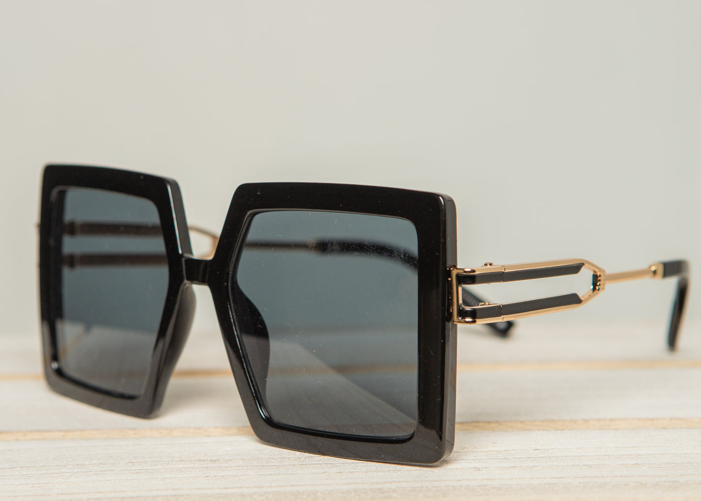 "Unbothered" Oversize Square Shades