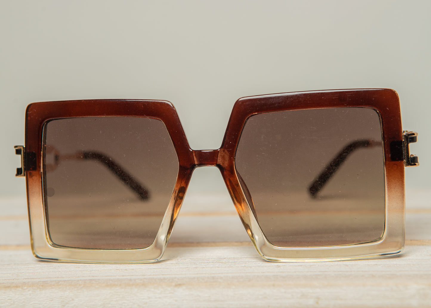 "Unbothered" Oversize Square Shades